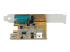 StarTech.com PCI Express Serial Card, PCIe to RS232 (DB9) Serial Interface Card, PC Serial Card with 16C1050 UART, Standard or Low Profile Brackets, COM Retention, For Windows & Linux - Höger sida