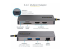StarTech.com USB C-multiportadapter, dubbel HDMI-video, 4K 60 Hz, 2Pt 5 Gbps USB-A -hubb, 100 W strömförsörjning, GbE, SD/MicroSD, 30 cm kabel, resedocka, dockningsstation för bärbar dator - 