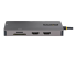 StarTech.com USB C-multiportadapter, dubbel HDMI-video, 4K 60 Hz, 2Pt 5 Gbps USB-A -hubb, 100 W strömförsörjning, GbE, SD/MicroSD, 30 cm kabel, resedocka, dockningsstation för bärbar dator - Framsidan