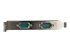 StarTech.com 2-portars PCI Express RS232-seriellt adapterkort - Vänster sida