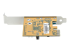 StarTech.com PCI Express Serial Card, PCIe to RS232 (DB9) Serial Interface Card, PC Serial Card with 16C1050 UART, Standard or Low Profile Brackets, COM Retention, For Windows & Linux - Höger sida