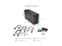 StarTech.com Thunderbolt 3 PCIe Expansion Chassis, External Enclosure Box with 1x PCI-Express Slot, 5K/4K Output Via TB3/DP Ports, TAA - Vänster vinkel