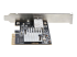 StarTech.com 10G PCIe SFP+ Card, Single SFP+ Port Network Adapter w/ Low Profile, Open SFP+ for MSA-Compliant Modules / Direct-Attach Cables (DAC), 10 Gigabit Fiber PCIe NIC Card - Höger sida