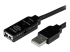 StarTech.com 5 m aktiv USB 2.0-förlängningskabel – M/F - Höger vinkel