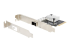StarTech.com 10G PCIe SFP+ Card, Single SFP+ Port Network Adapter w/ Low Profile, Open SFP+ for MSA-Compliant Modules / Direct-Attach Cables (DAC), 10 Gigabit Fiber PCIe NIC Card - Vänster vinkel