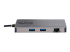 StarTech.com USB C-multiportadapter, dubbel HDMI-video, 4K 60 Hz, 2Pt 5 Gbps USB-A -hubb, 100 W strömförsörjning, GbE, SD/MicroSD, 30 cm kabel, resedocka, dockningsstation för bärbar dator - Tillbaka