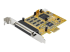 StarTech.com 8-portars PCI Express RS232 seriell kortadapter - Vänster vinkel