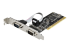 StarTech.com PCI Serial Parallel Combo Card with Dual Serial RS232 Ports (DB9) & 1x Parallel LPT Port (DB25), PCI Combo Adapter Card, PCI Expansion Card Controller, PCI to Printer Card - Vänster vinkel