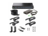 StarTech.com 16-Port Industrial USB 5Gbps Hub with Power Adapter, Metal Enclosure, Mountable, ESD Protection, Terminal Block Power, USB Charging, Dual-Host Switch - Framsidan
