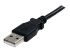 StarTech.com 3 m svart USB 2.0-förlängningskabel A till A – M/F - Höger vinkel